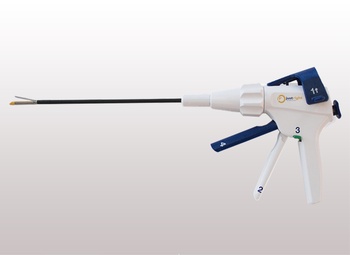 Dụng cụ khâu cắt mô thẳng kèm ghim cấy ghép lâu dài trong cơ thể